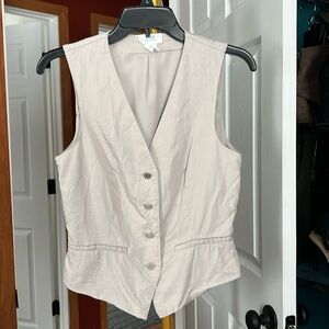 Sigrid Olsen extra small gray vest